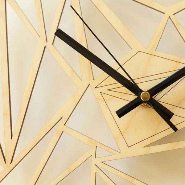 ORIGACLO AC56 Nordic Origami Design Clock detail