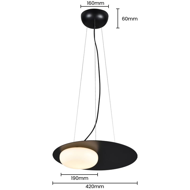 FOSCHO LG92 - Designer Glass Pendant Light (5)