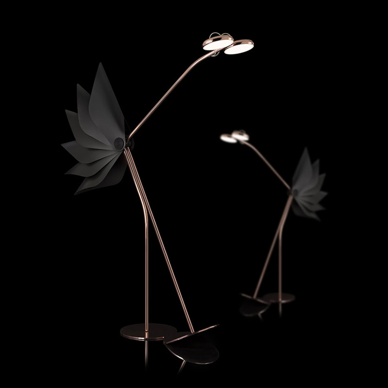 FLAGOL-LG132---Modern-Flamingo-Floor-Lamp-black-light-blackdet-lightdetails
