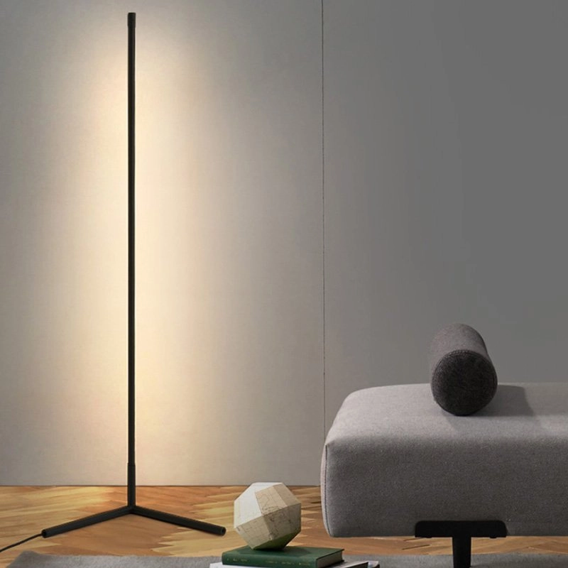 Kona Lg119 Modern Led Corner Floor Lamp, U1tra Modern Simpl Floor Lamp