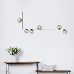 FOSCHO LG152 <br> Glass Globe Chandelier