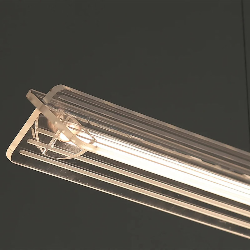 CLAZZO LG261 designer linear pendant light with minimalist suspended design for modern kitchens, dining areas, and contemporary interiors