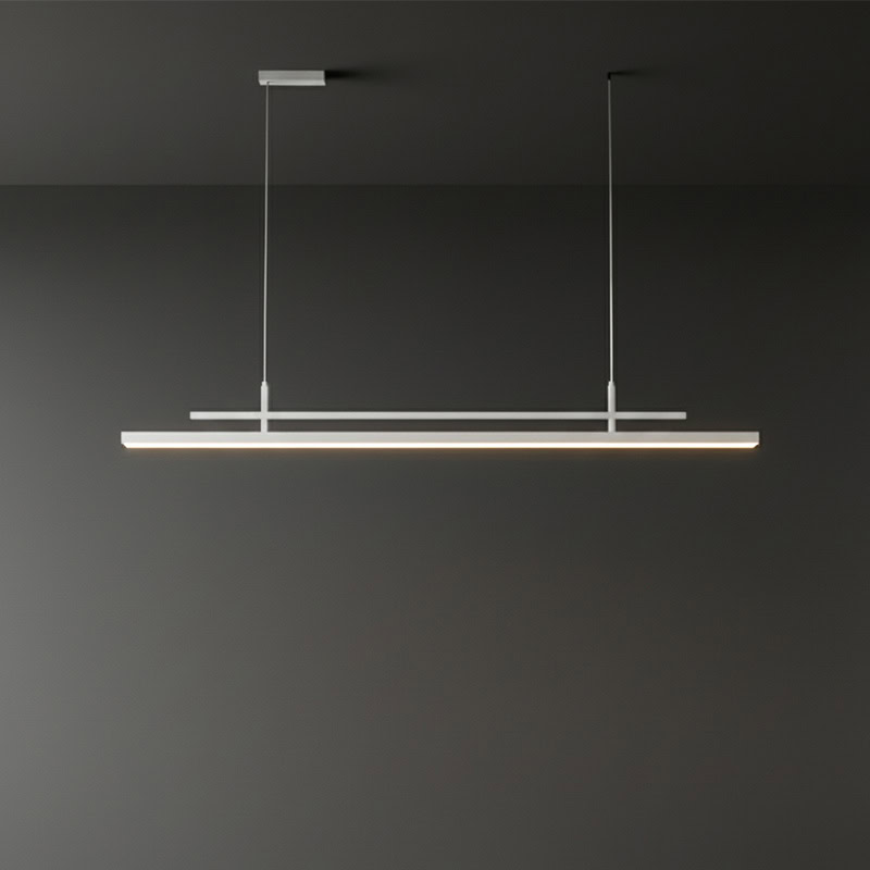LINFEA LG271 Modern Linear LED Bar Pendant sleek minimalist linear light dimmable LED for kitchen, office, and modern interiors