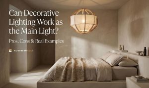 Read more about the article Can You Use Decorative Lighting as the Main Light? Pros, Cons & Real Examples
