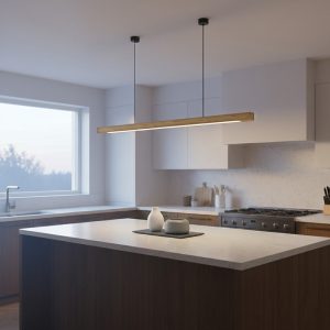 BRAWO LG309 <br> Minimalist Linear Wooden Light