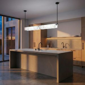 CORAL LG305 <br> Linear Marble Pendant Light