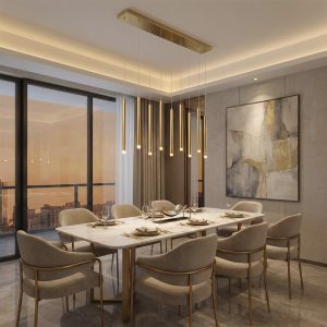 LINFEA LG313 <br> Stylish Linear Multi Pendant Chandelier