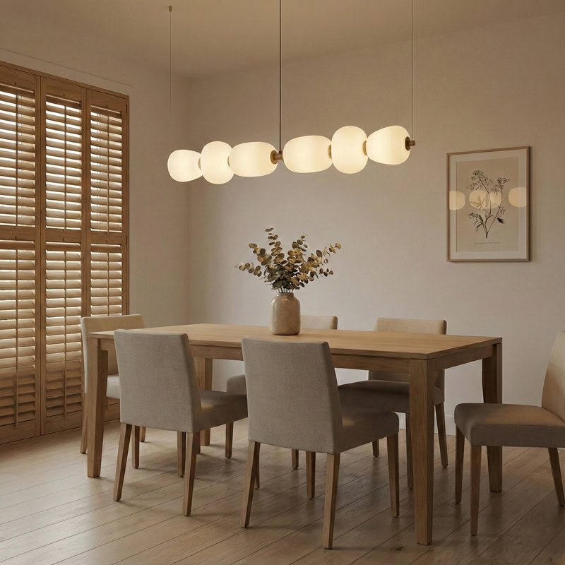 OBLIQ LG315 Premium Designer Pendant Light with sculptural linear design and ambient LED lighting for modern interior spaces