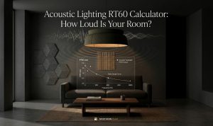 Read more about the article Acoustic Lighting RT60 Calculator: How Loud Is Your Room?