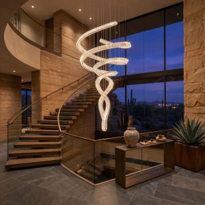 Spiral Crystal Chandelier <br> LUXURIA LG352