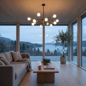 Nordic Sputnik Chandelier <br> MISGYAL LG388